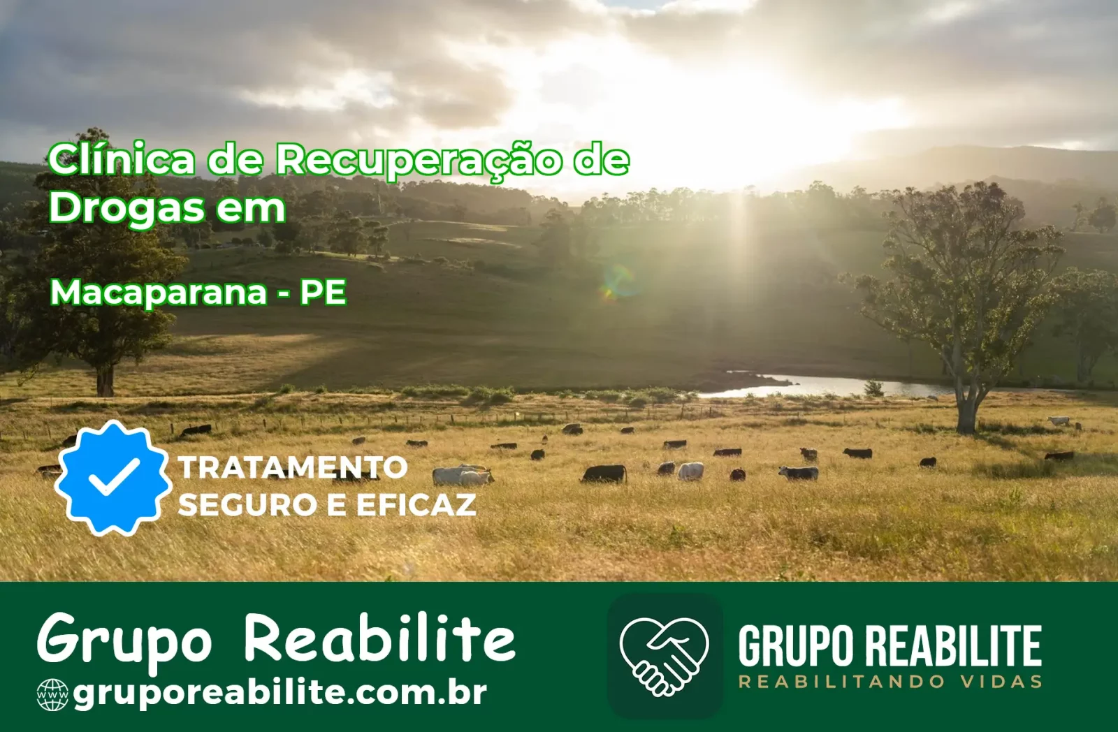 🚨 Clínica de Recuperação de Drogas em Macaparana - PE