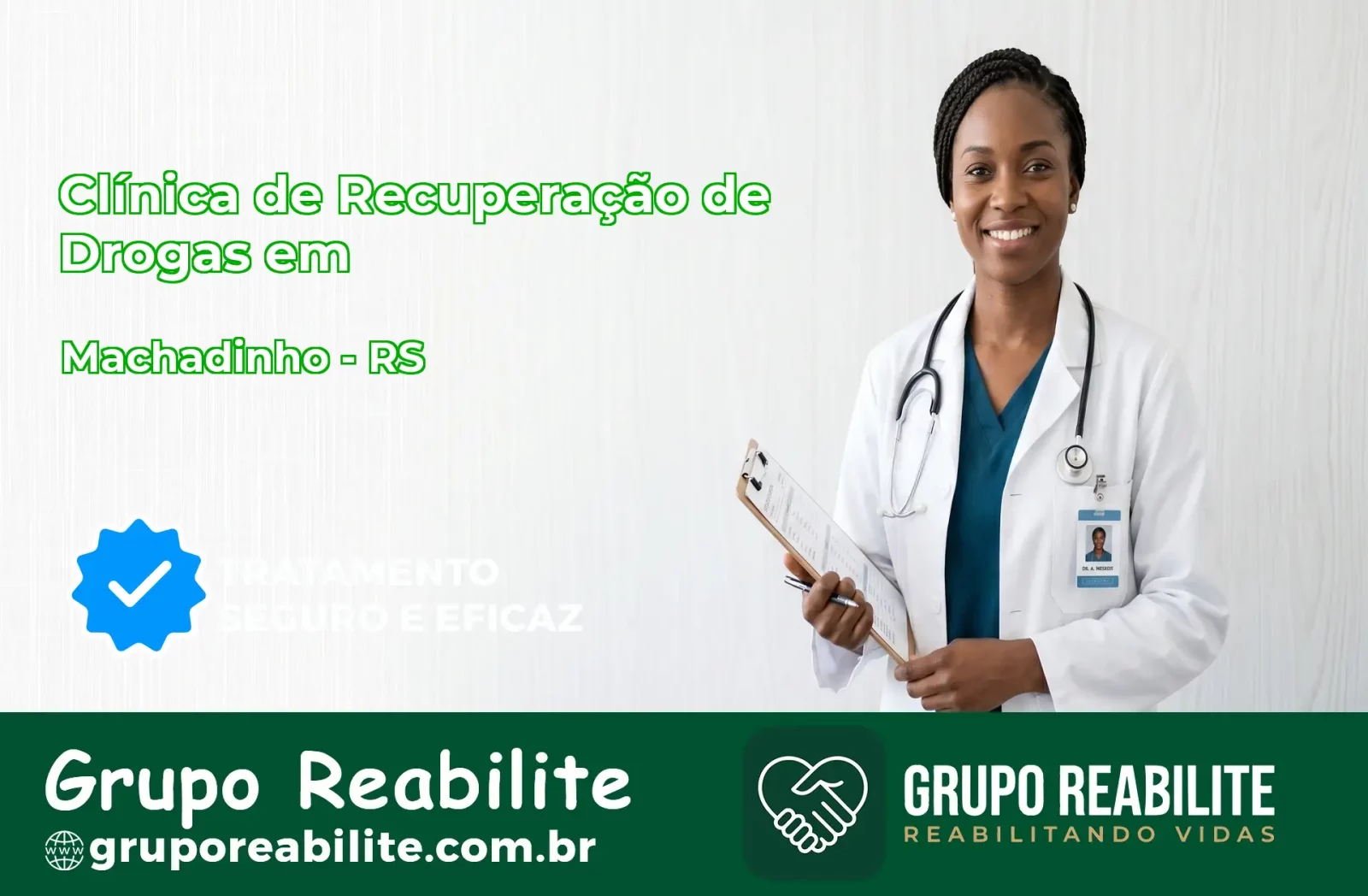 🚨 Clínica de Recuperação de Drogas em Machadinho - RS