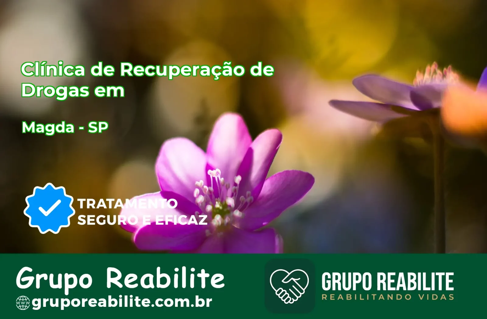 🚨 Clínica de Recuperação de Drogas em Magda - SP