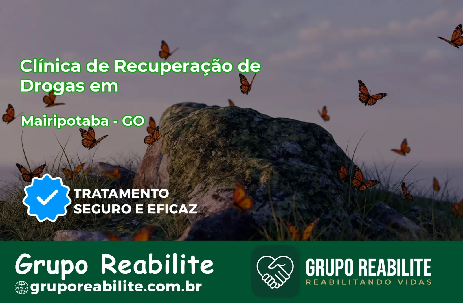 🚨 Clínica de Recuperação de Drogas em Mairipotaba - GO
