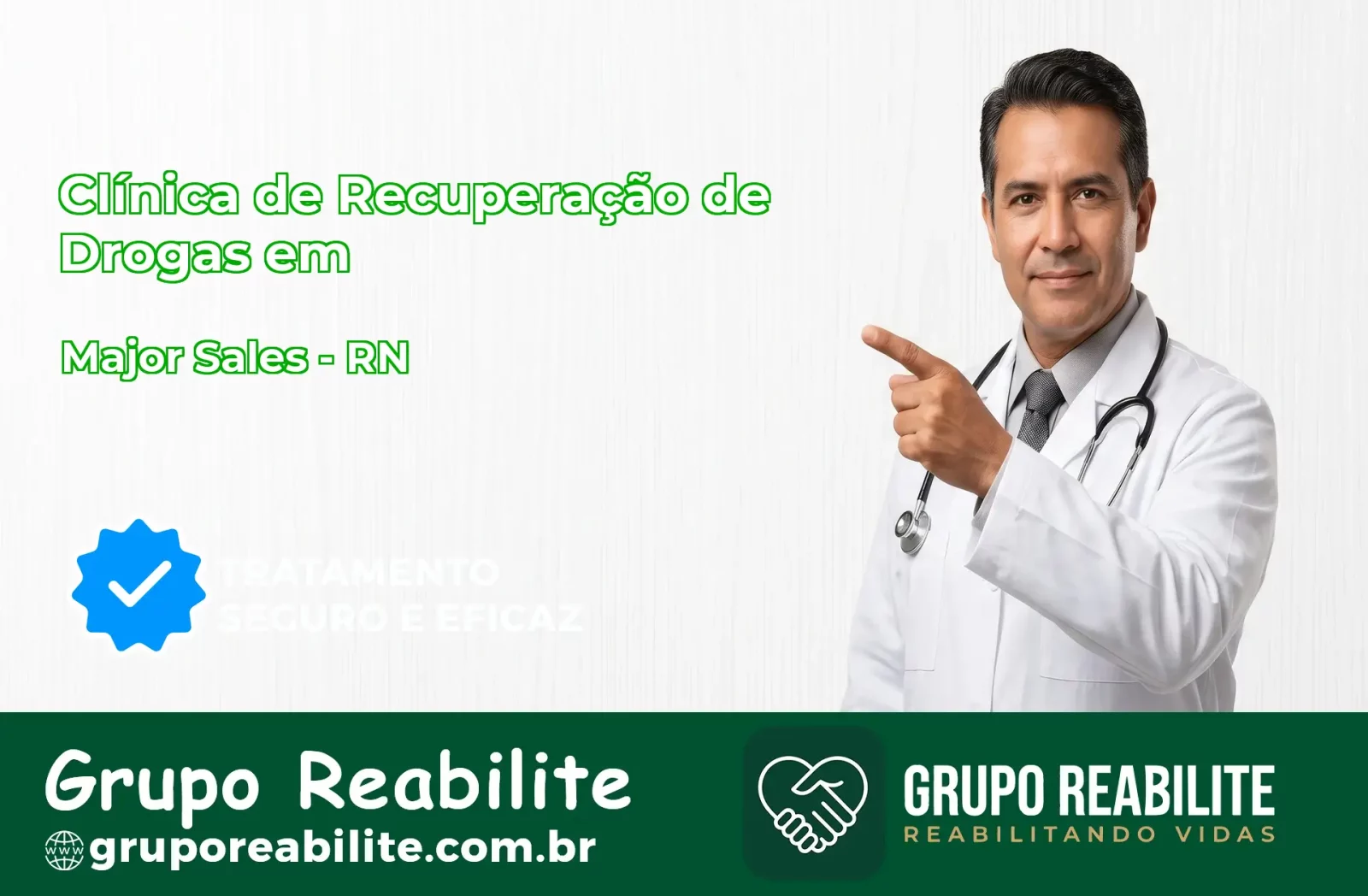 🚨 Clínica de Recuperação de Drogas em Major Sales - RN