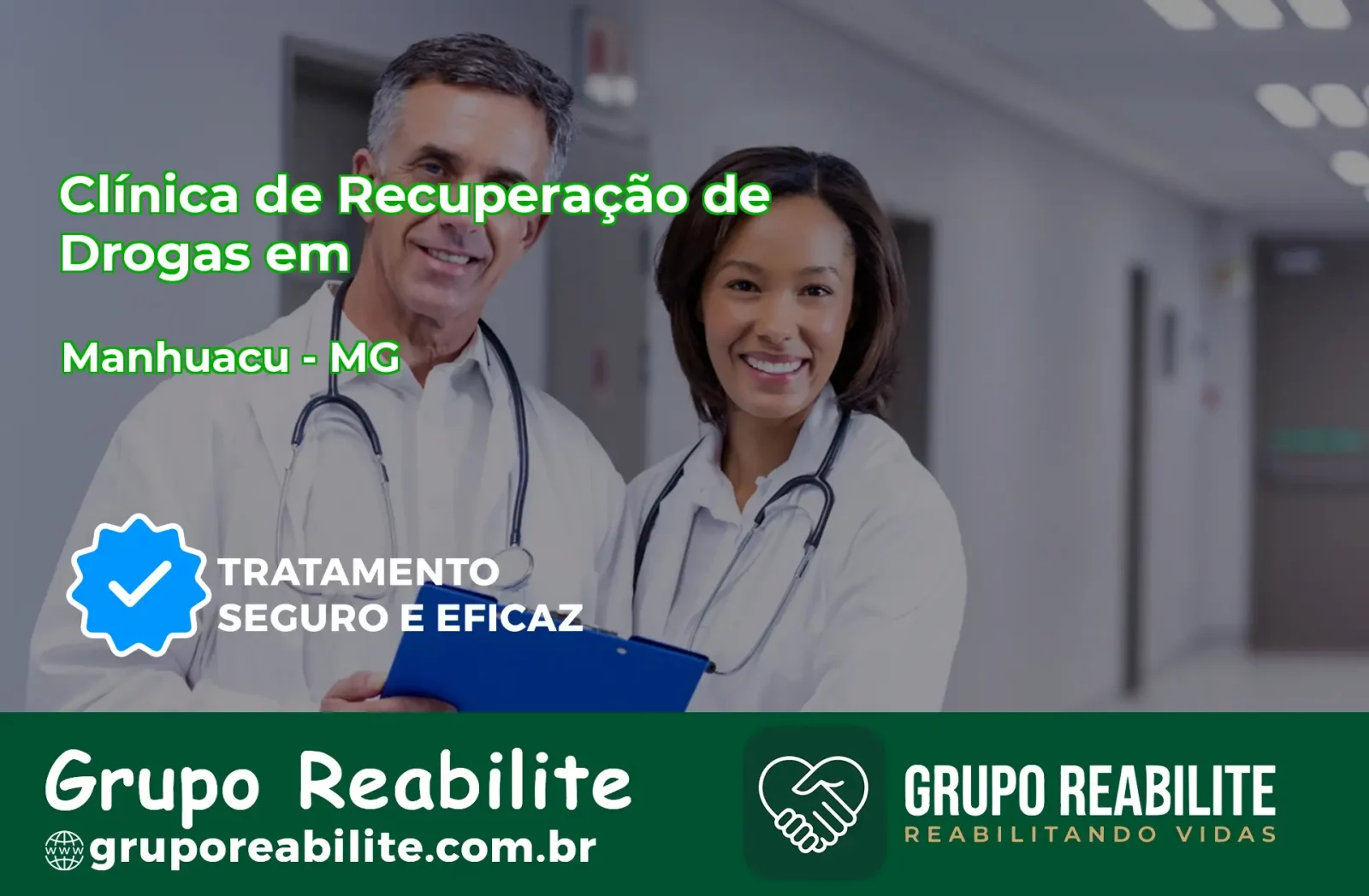 🚨 Clínica de Recuperação de Drogas em Manhuaçu - MG