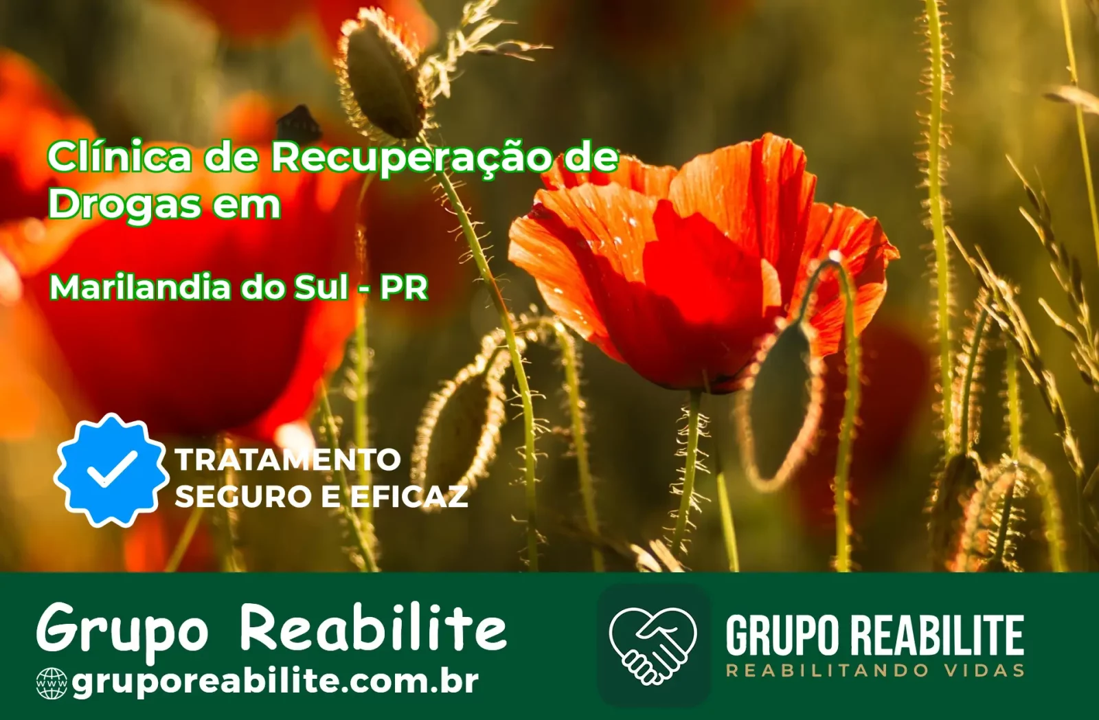 🚨 Clínica de Recuperação de Drogas em Marilândia do Sul - PR
