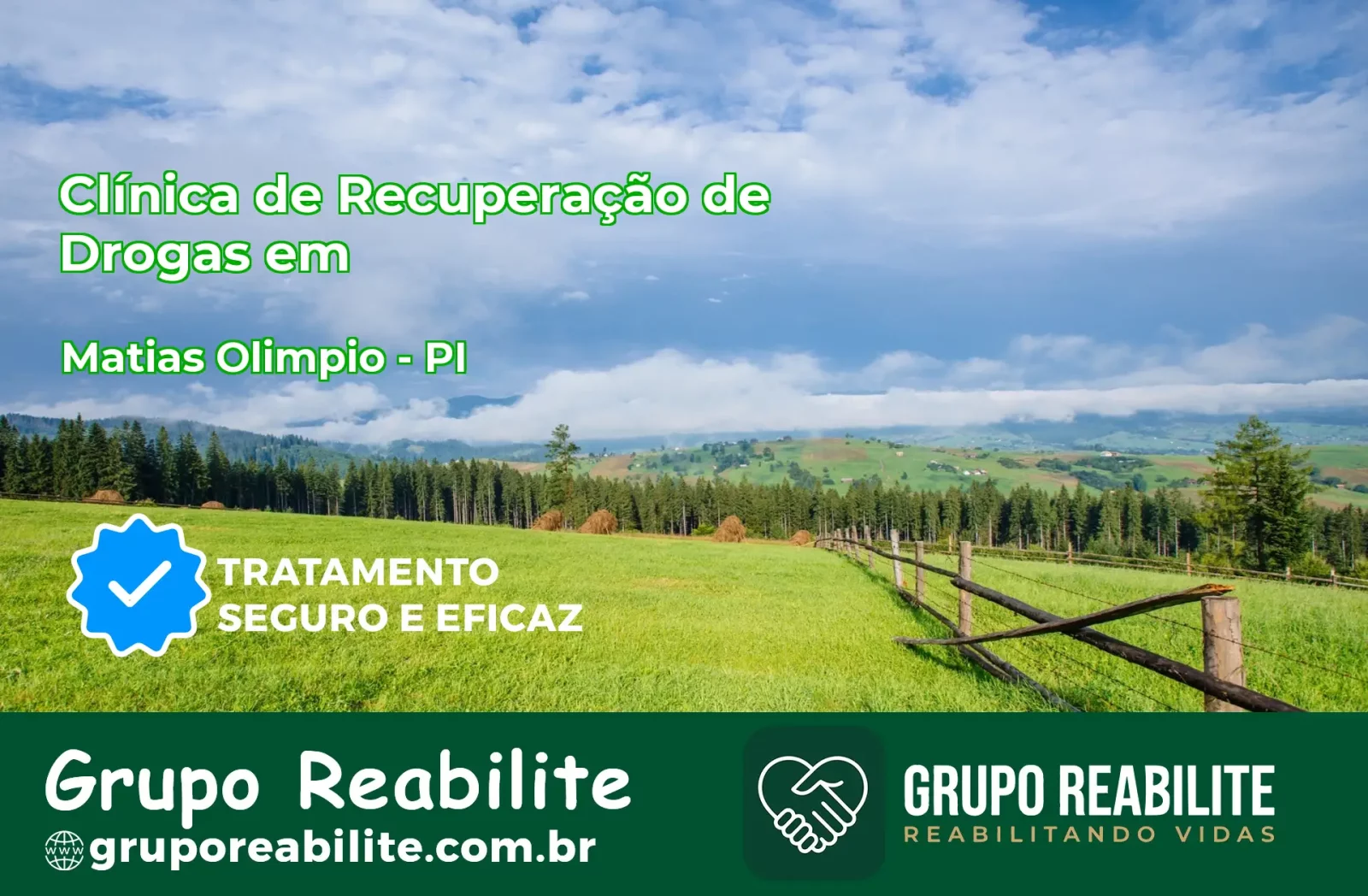 🚨 Clínica de Recuperação de Drogas em Matias Olímpio - PI
