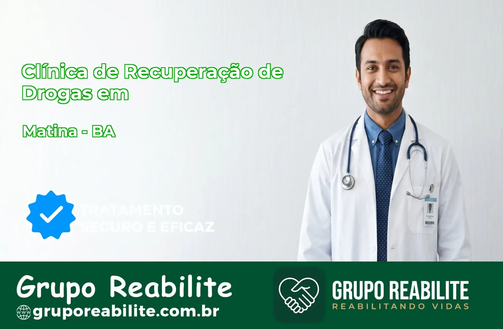 🚨 Clínica de Recuperação de Drogas em Matina - BA