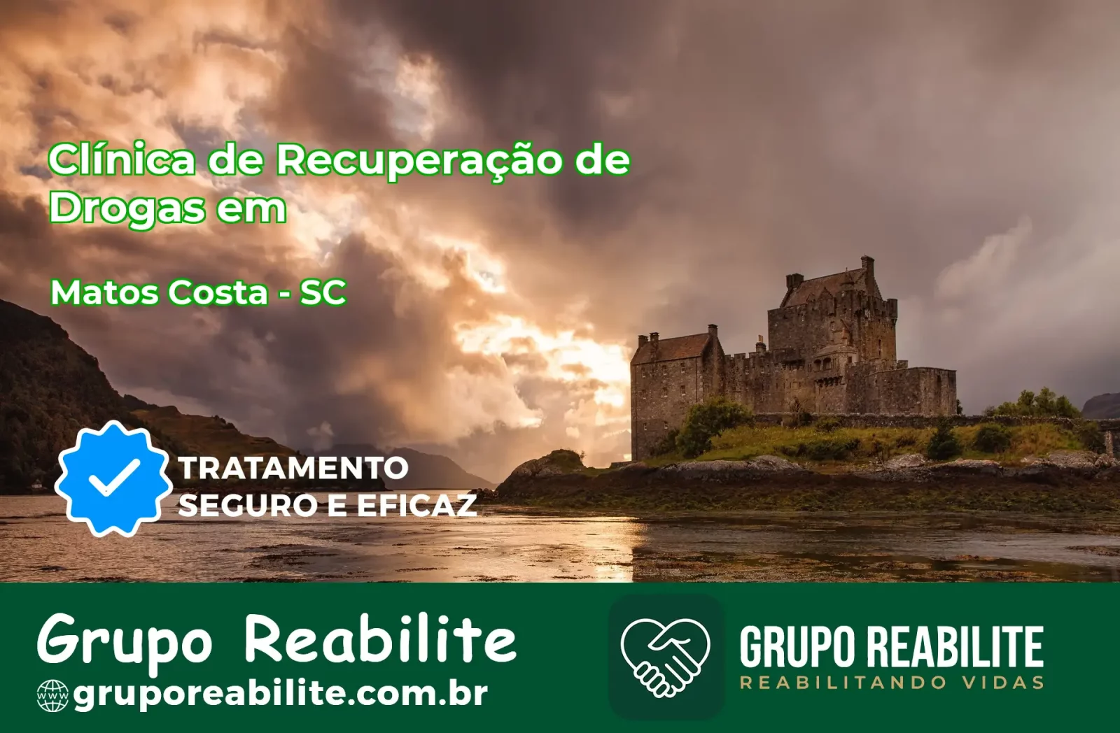 🚨 Clínica de Recuperação de Drogas em Matos Costa - SC