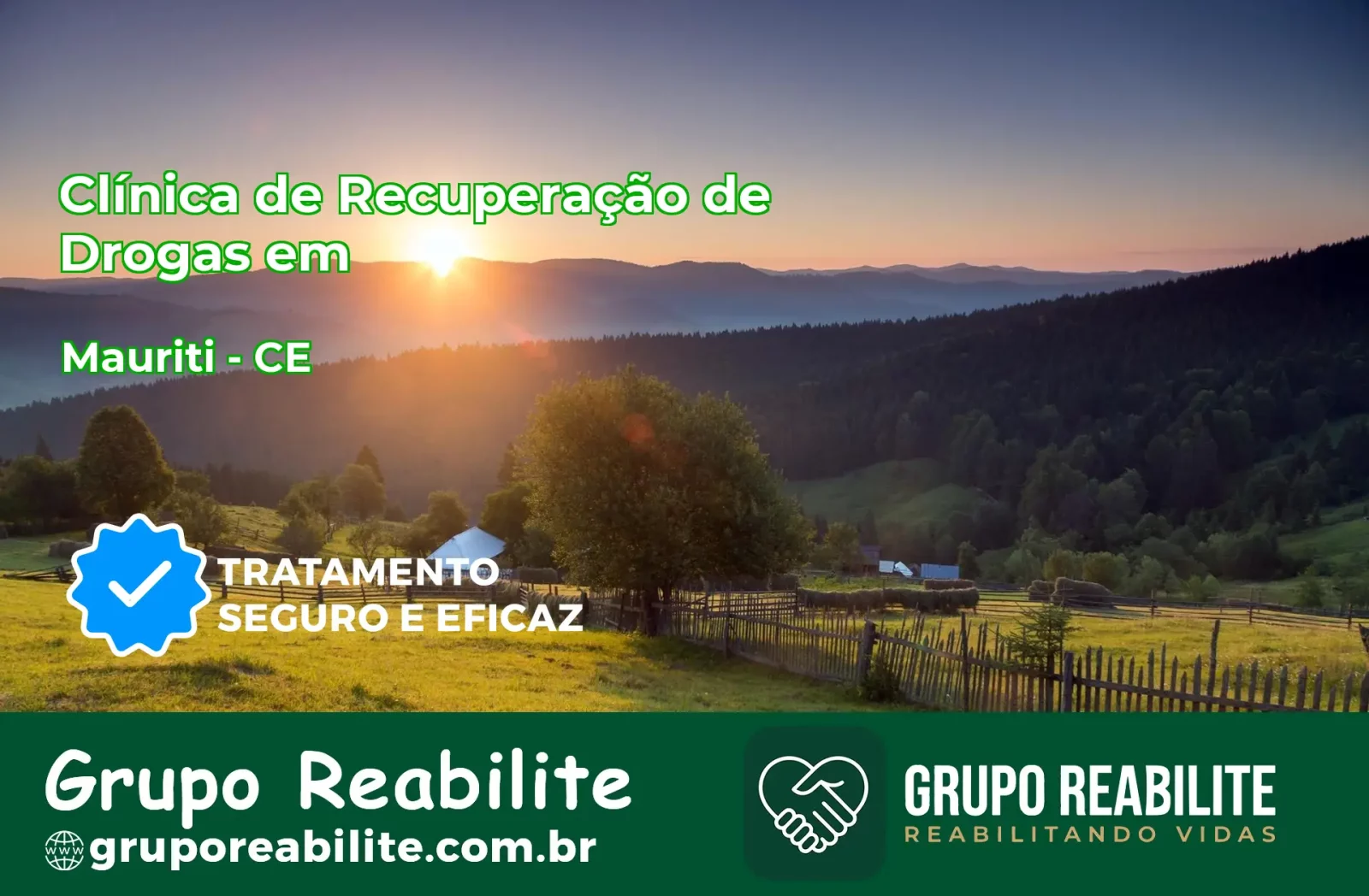 🚨 Clínica de Recuperação de Drogas em Mauriti - CE