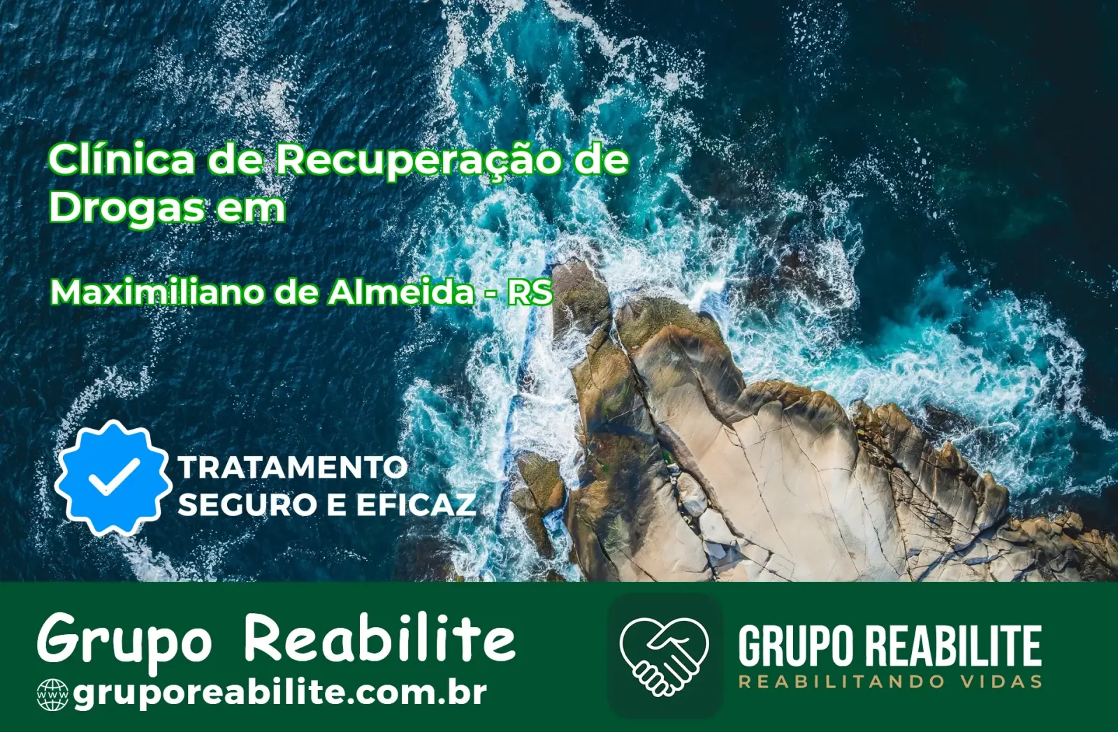🚨 Clínica de Recuperação de Drogas em Maximiliano de Almeida - RS