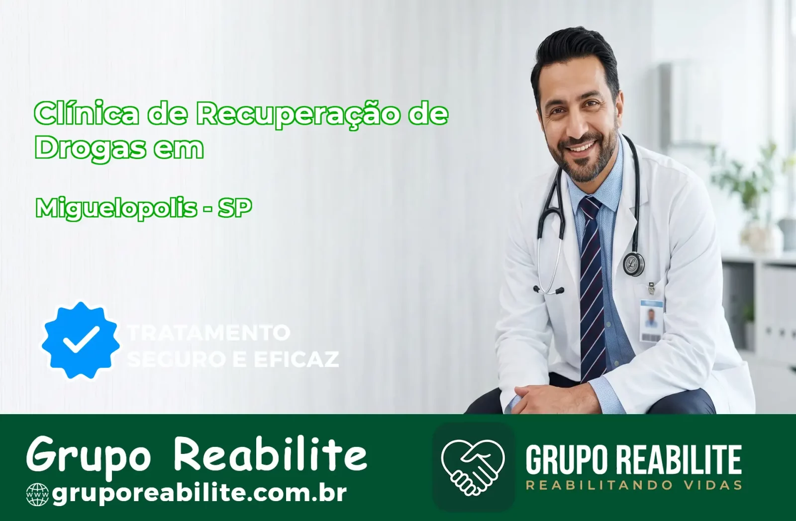 🚨 Clínica de Recuperação de Drogas em Miguelópolis - SP