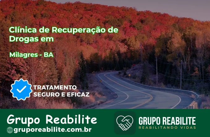🚨 Clínica de Recuperação de Drogas em Milagres - BA