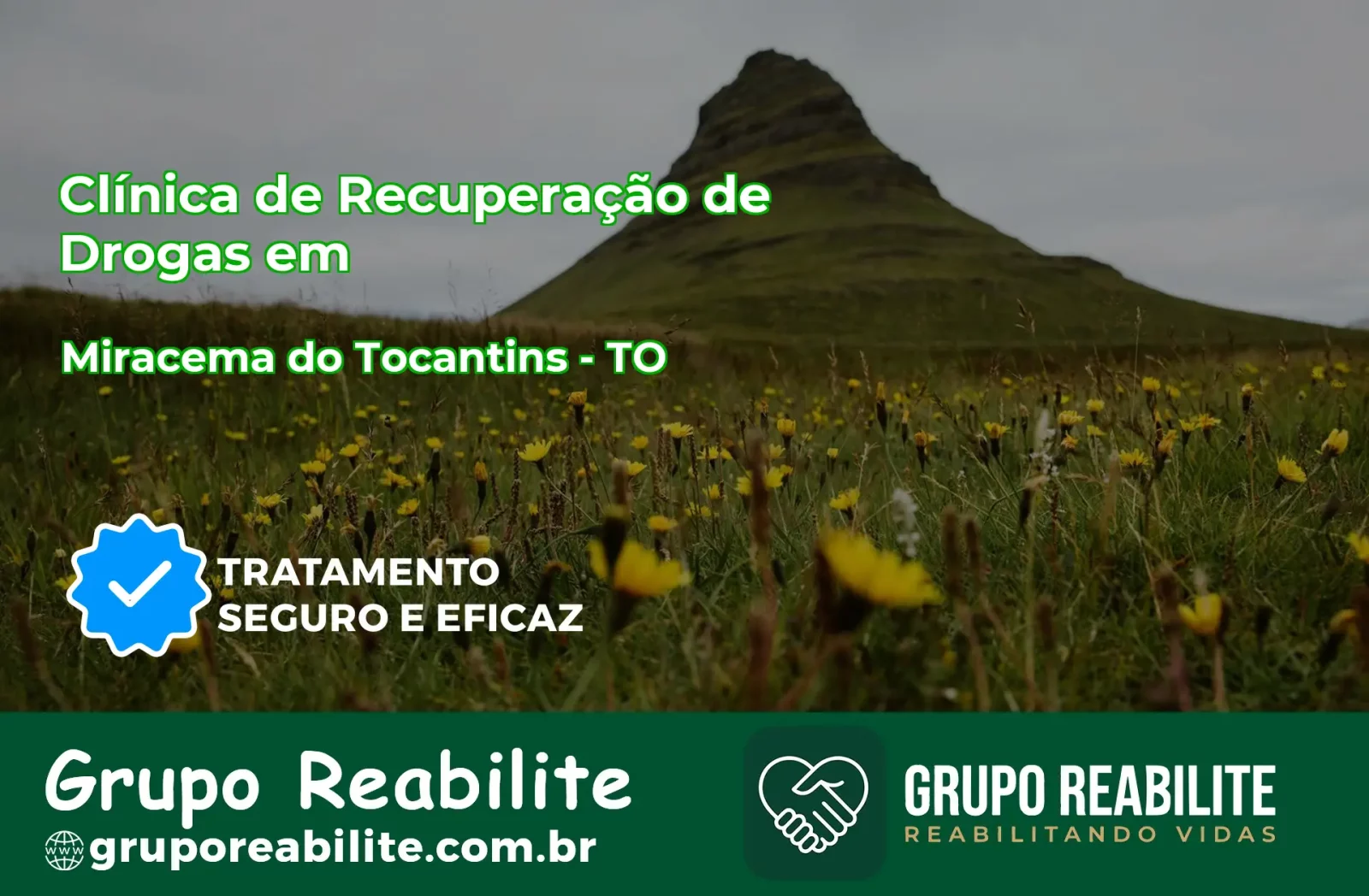 🚨 Clínica de Recuperação de Drogas em Miracema do Tocantins - TO