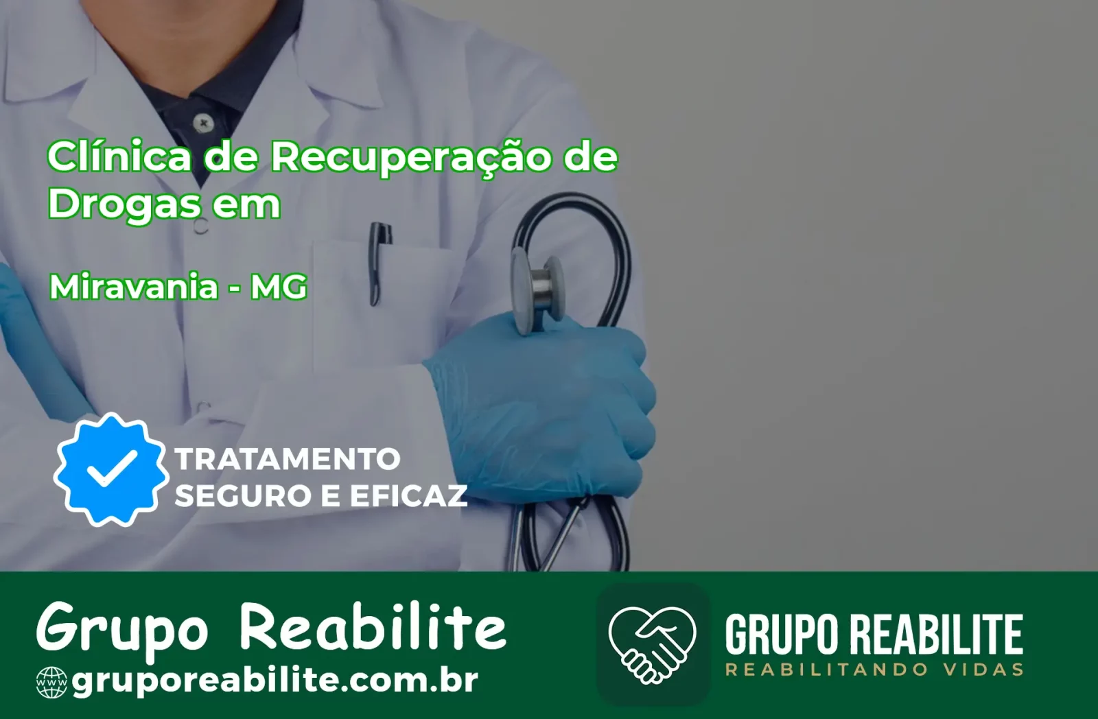 🚨 Clínica de Recuperação de Drogas em Miravânia - MG