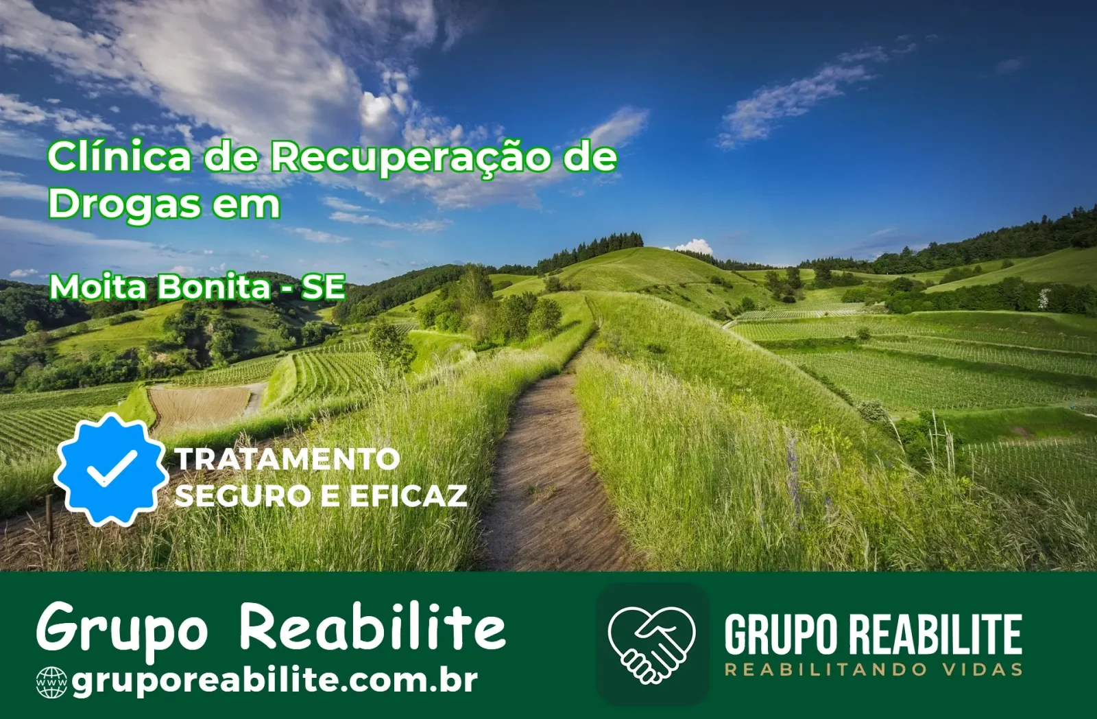 🚨 Clínica de Recuperação de Drogas em Moita Bonita - SE