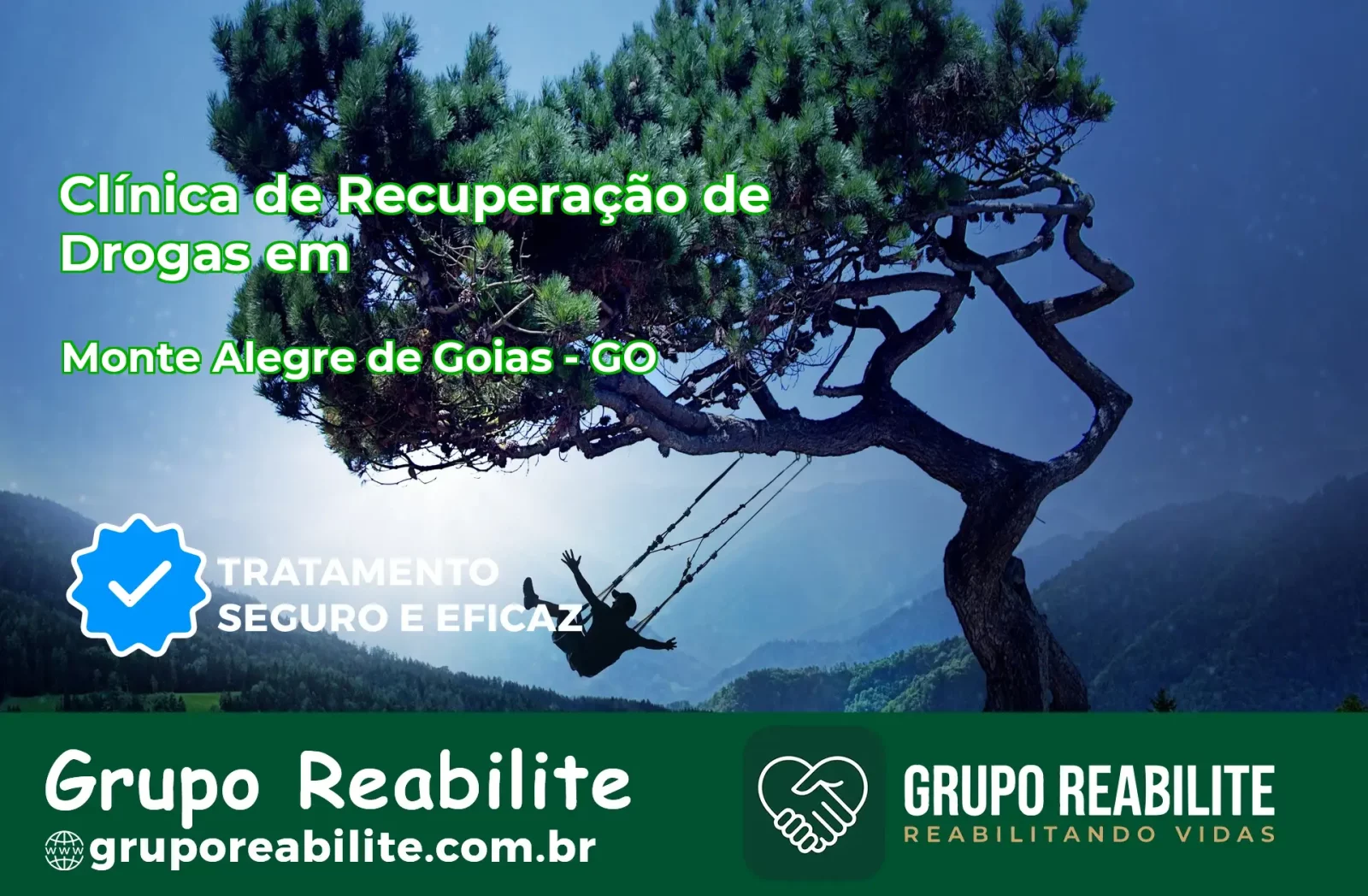 🚨 Clínica de Recuperação de Drogas em Monte Alegre de Goiás - GO