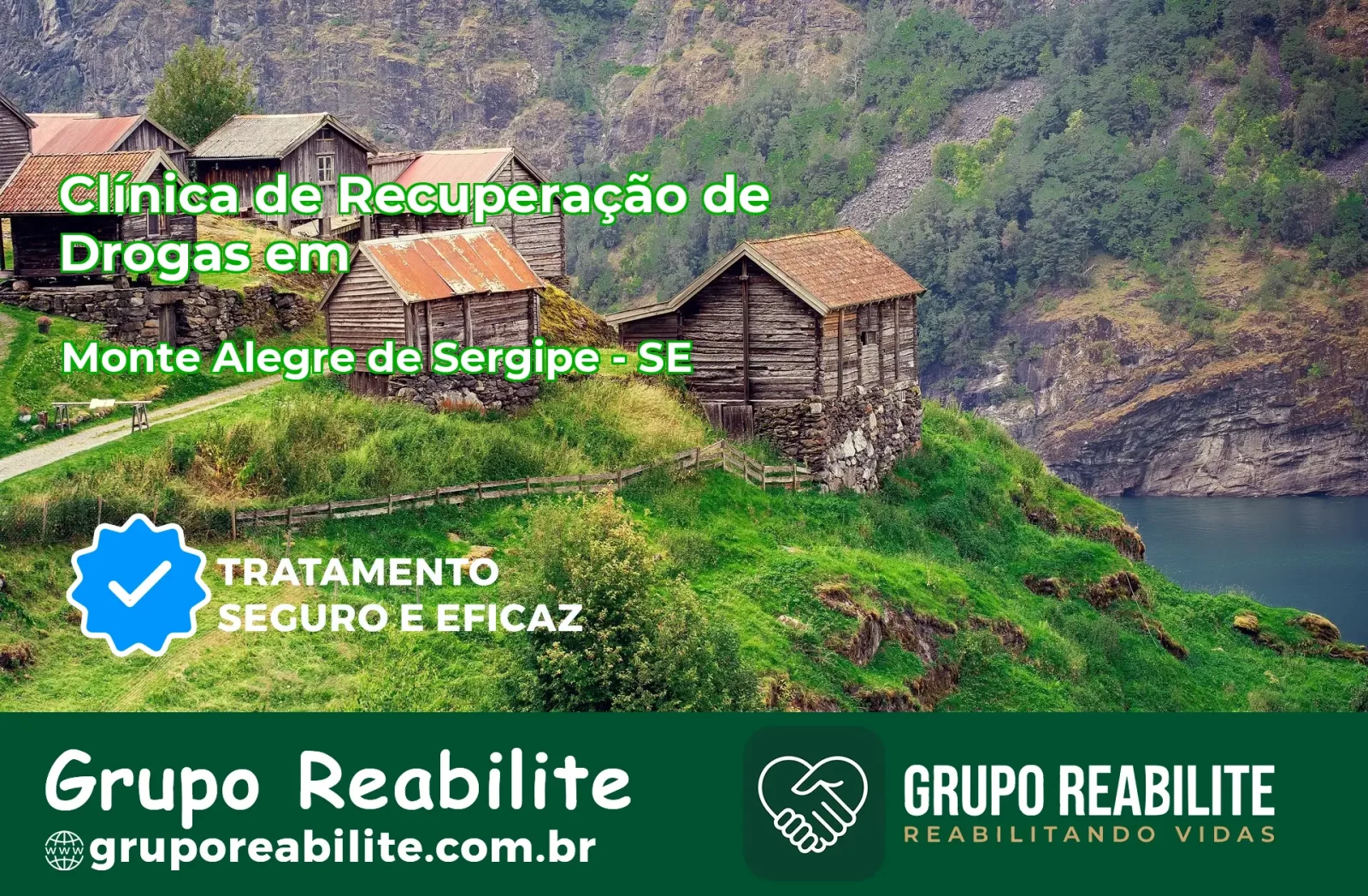 🚨 Clínica de Recuperação de Drogas em Monte Alegre de Sergipe - SE
