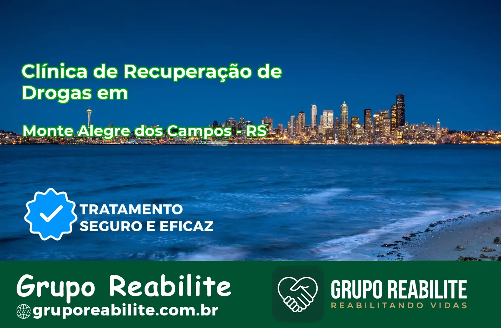 🚨 Clínica de Recuperação de Drogas em Monte Alegre dos Campos - RS