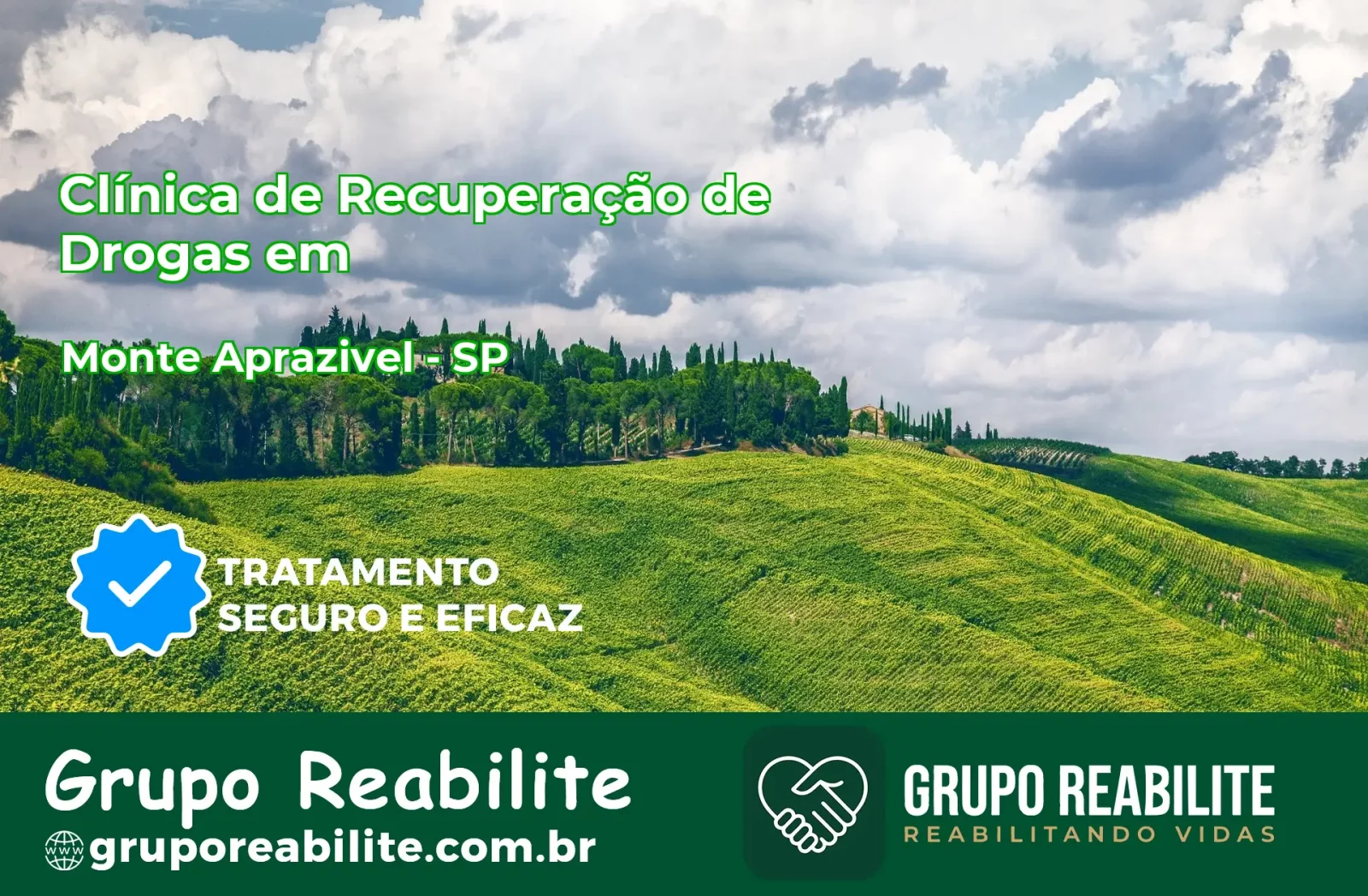 🚨 Clínica de Recuperação de Drogas em Monte Aprazível - SP