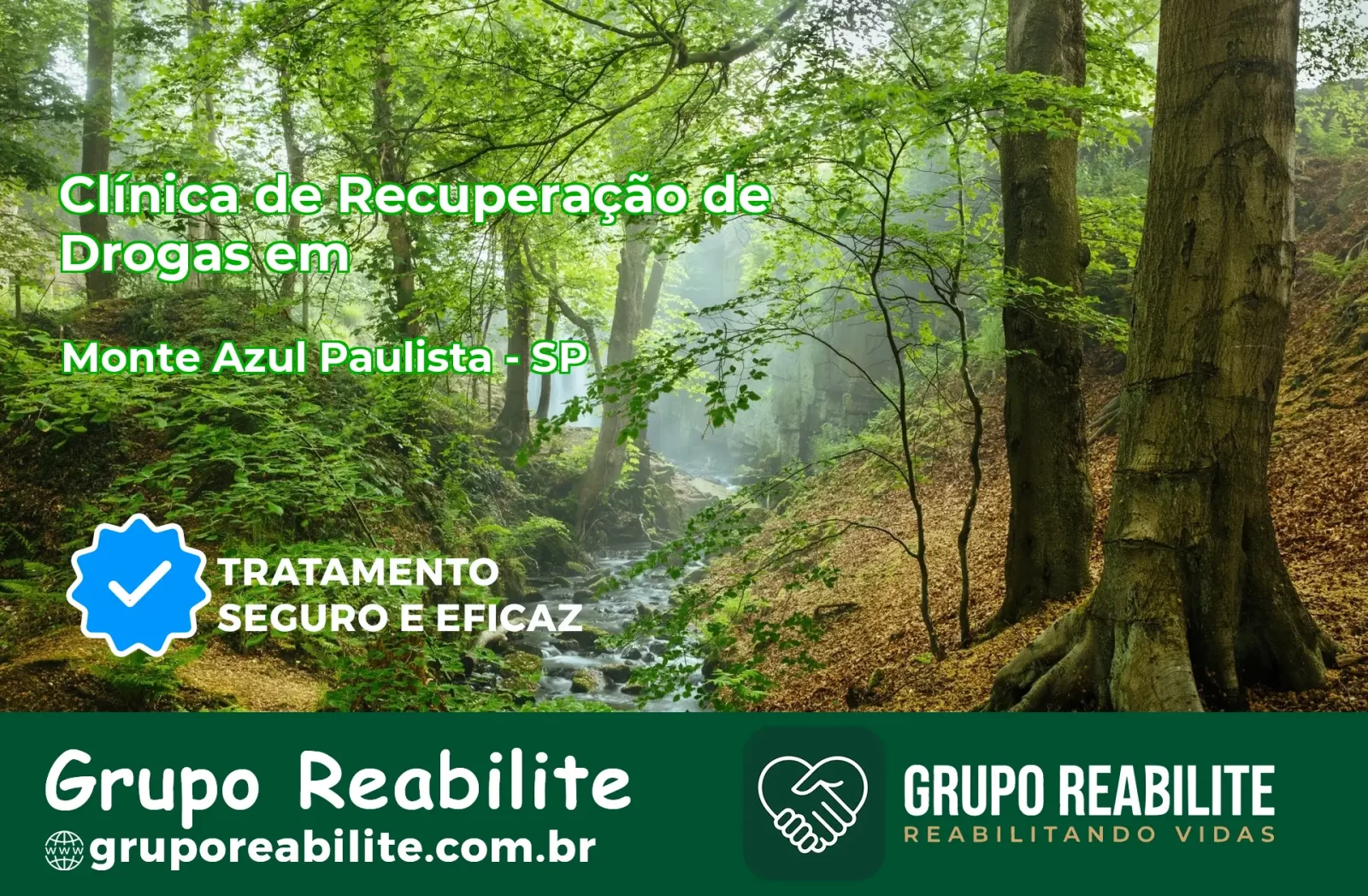 🚨 Clínica de Recuperação de Drogas em Monte Azul Paulista - SP