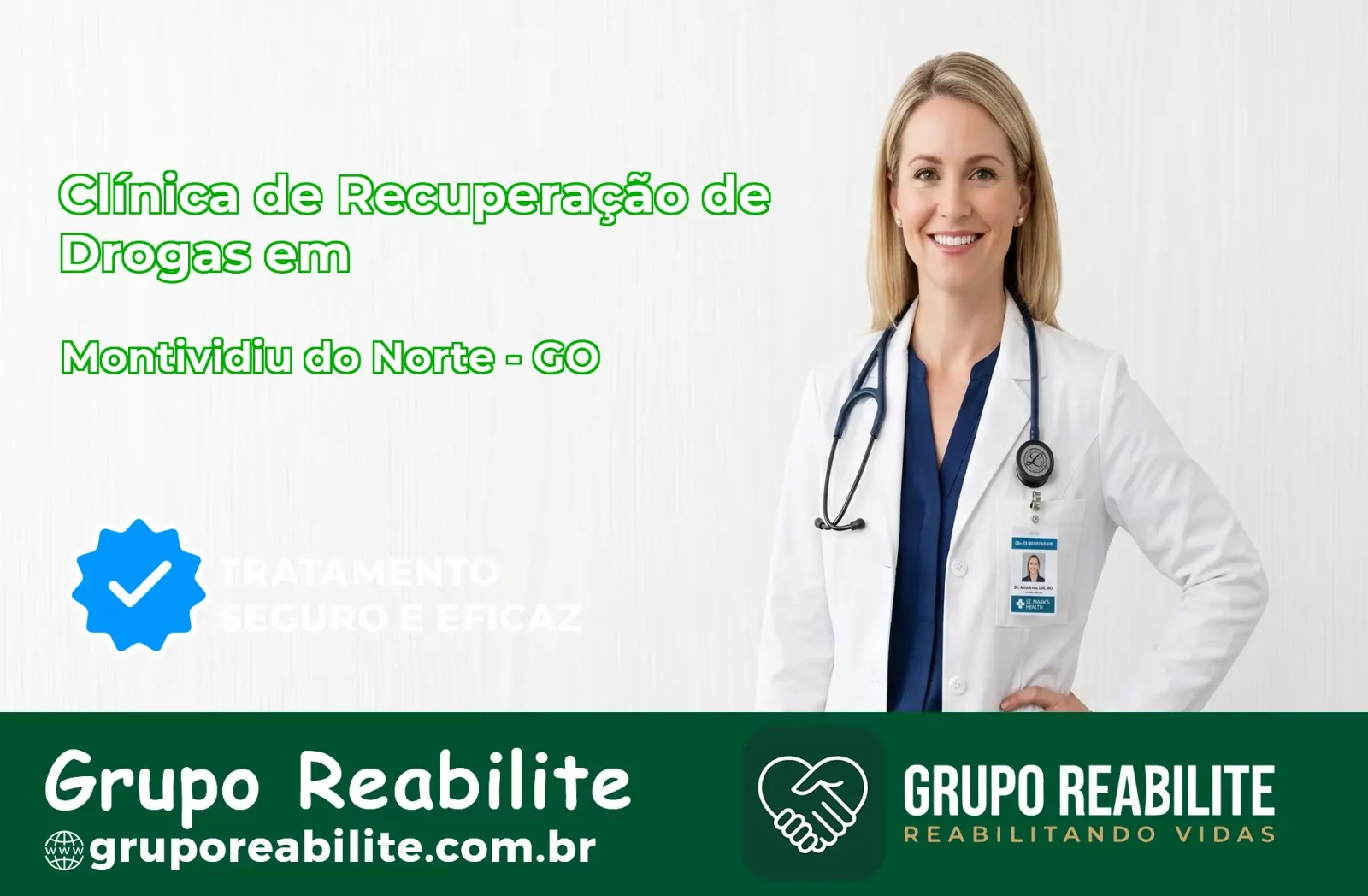 🚨 Clínica de Recuperação de Drogas em Montividiu do Norte - GO
