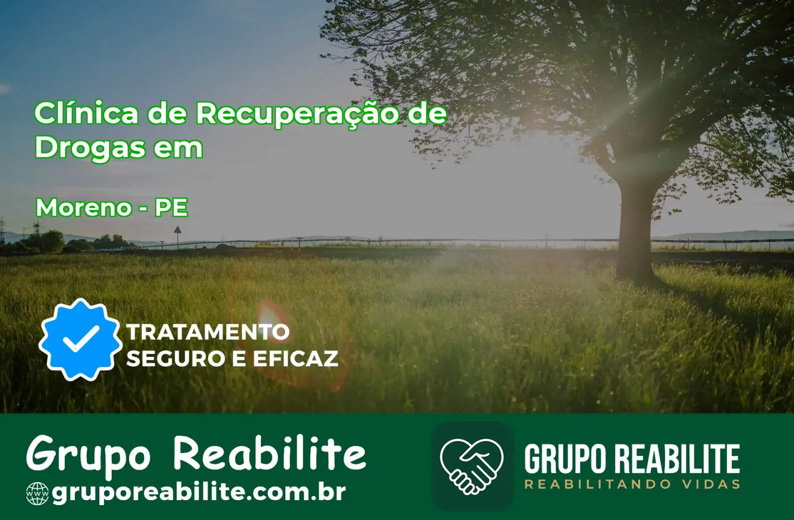 🚨 Clínica de Recuperação de Drogas em Moreno - PE
