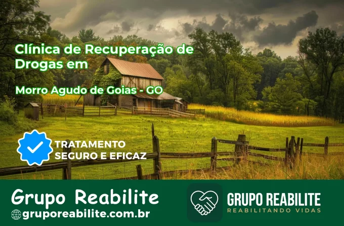 🚨 Clínica de Recuperação de Drogas em Morro Agudo de Goiás - GO