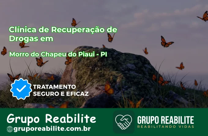 🚨 Clínica de Recuperação de Drogas em Morro do Chapéu do Piauí - PI