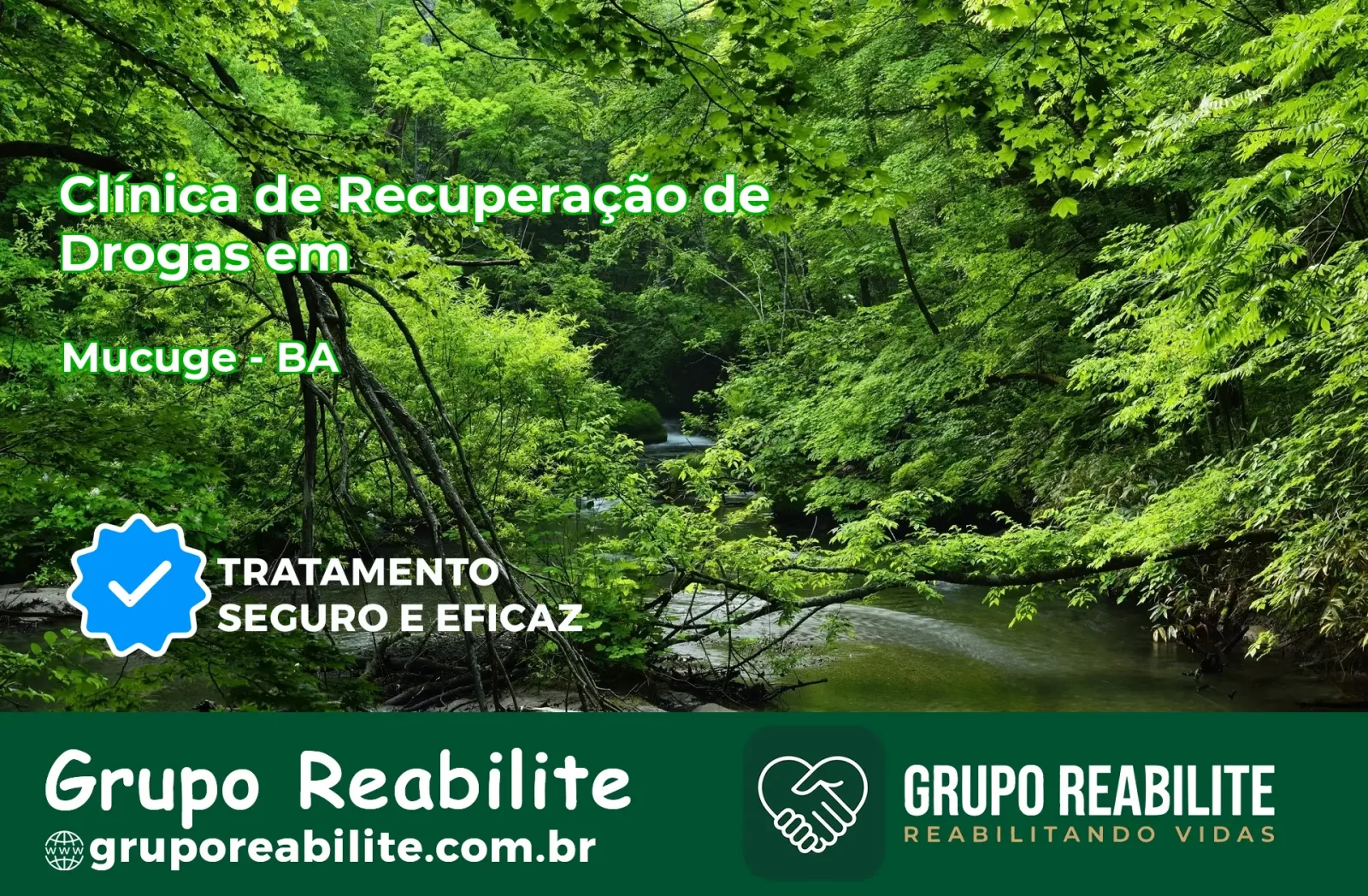 🚨 Clínica de Recuperação de Drogas em Mucugê - BA
