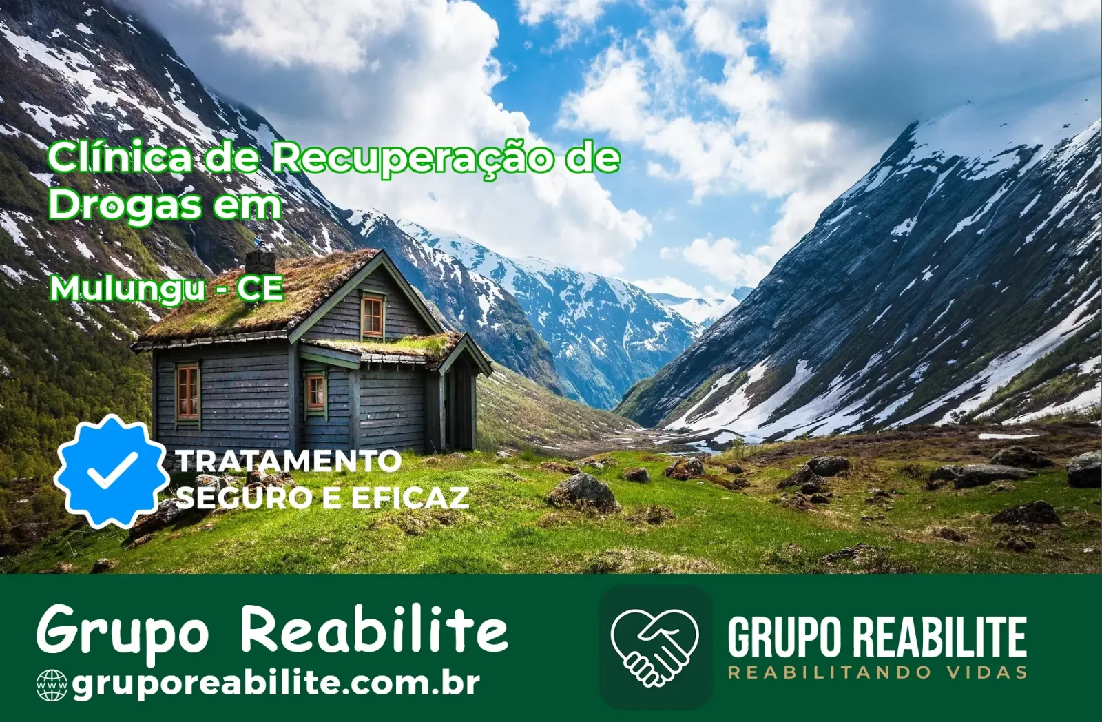 🚨 Clínica de Recuperação de Drogas em Mulungu - CE