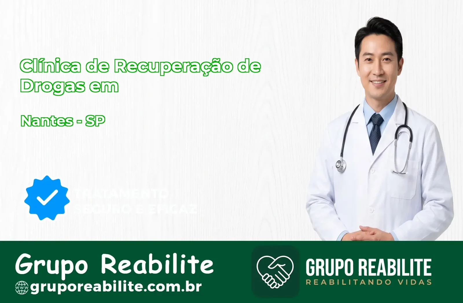 🚨 Clínica de Recuperação de Drogas em Nantes - SP