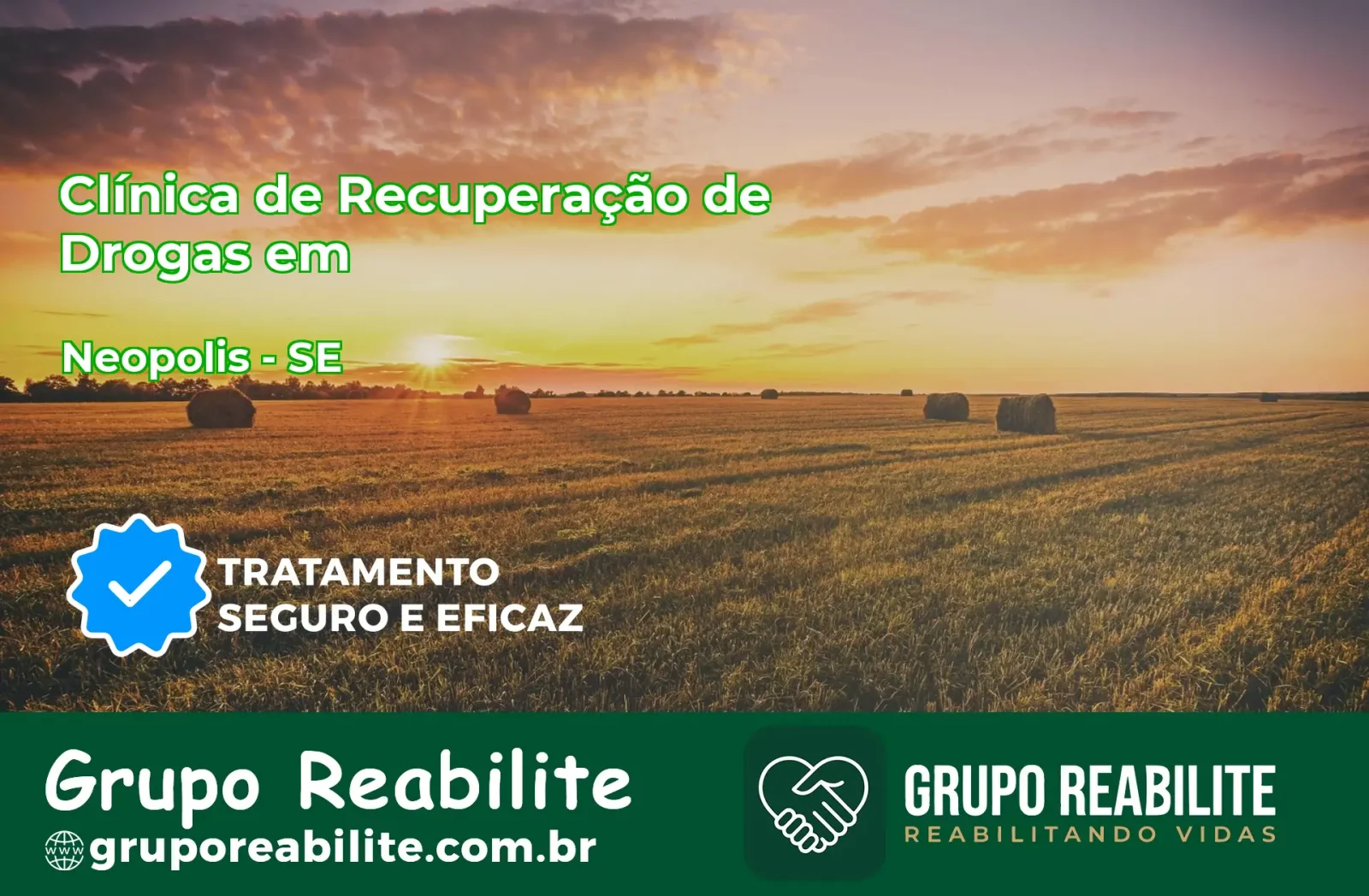 🚨 Clínica de Recuperação de Drogas em Neópolis - SE
