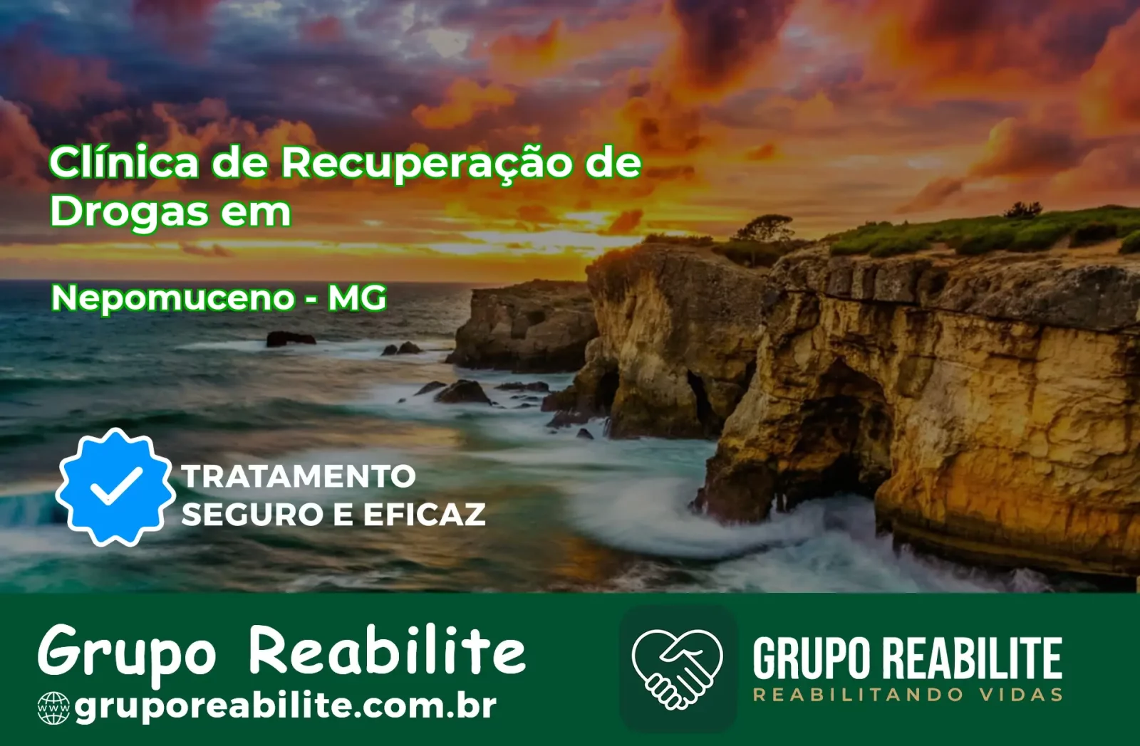 🚨 Clínica de Recuperação de Drogas em Nepomuceno - MG