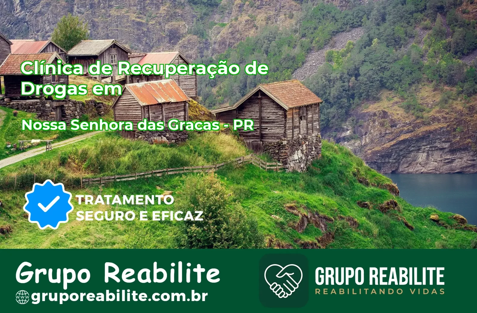 🚨 Clínica de Recuperação de Drogas em Nossa Senhora das Graças - PR