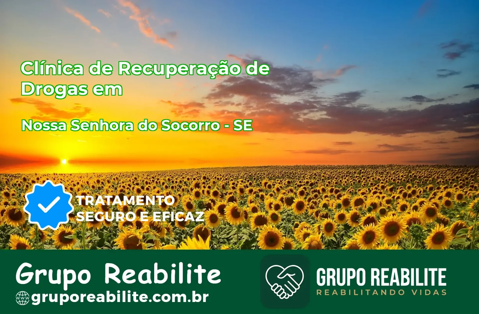 🚨 Clínica de Recuperação de Drogas em Nossa Senhora do Socorro - SE