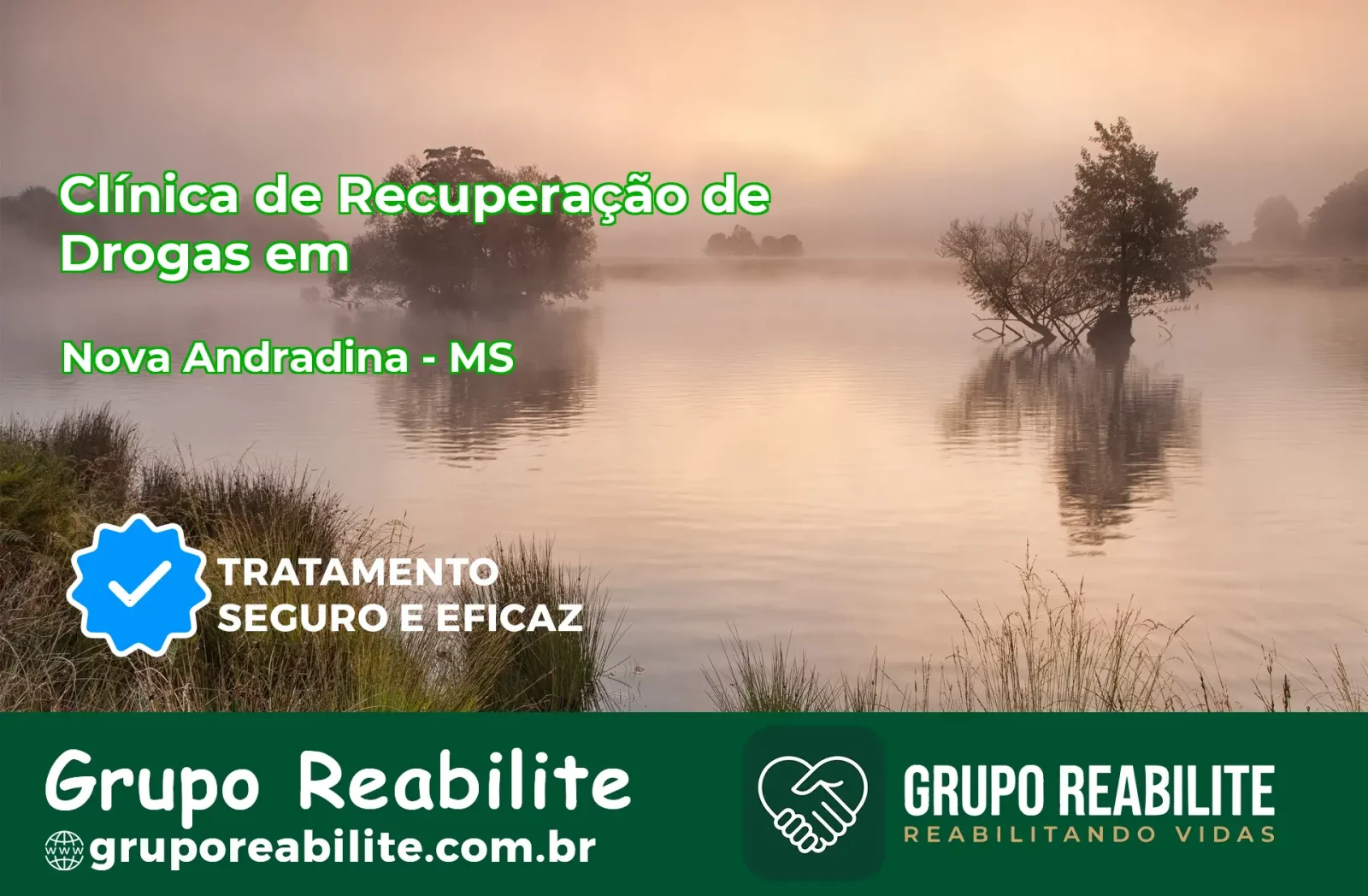 🚨 Clínica de Recuperação de Drogas em Nova Andradina - MS
