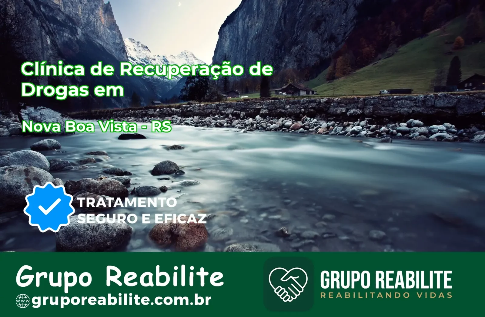 🚨 Clínica de Recuperação de Drogas em Nova Boa Vista - RS