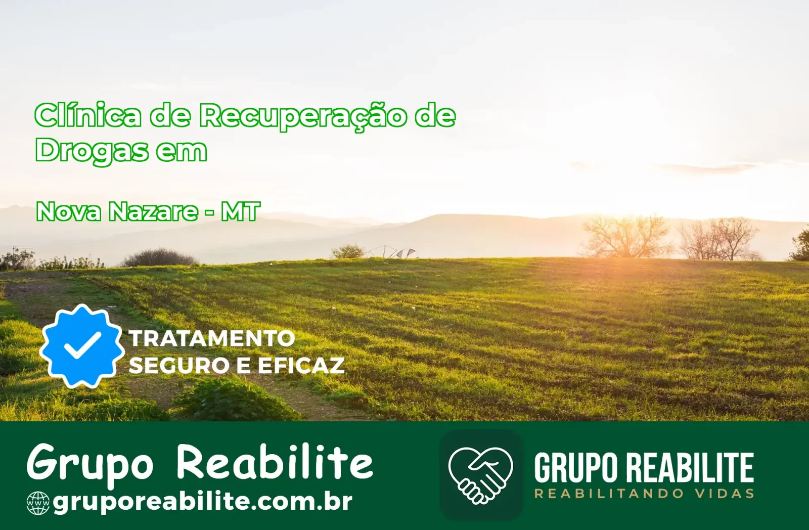 🚨 Clínica de Recuperação de Drogas em Nova Nazaré - MT