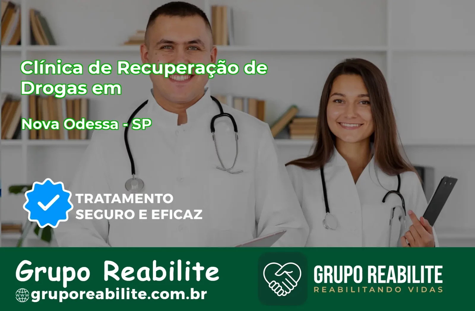 🚨 Clínica de Recuperação de Drogas em Nova Odessa - SP