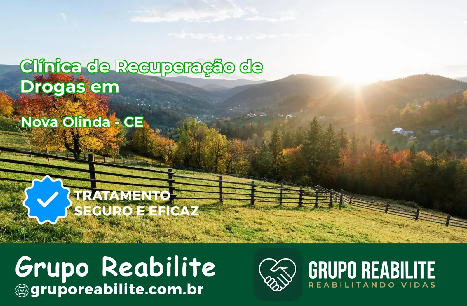 🚨 Clínica de Recuperação de Drogas em Nova Olinda - CE