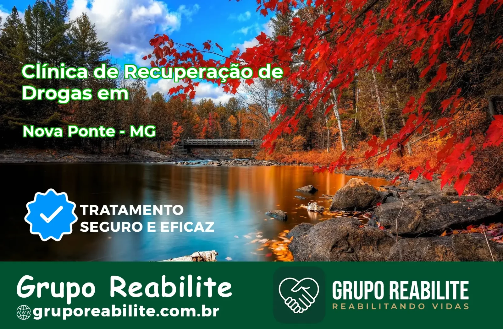 🚨 Clínica de Recuperação de Drogas em Nova Ponte - MG