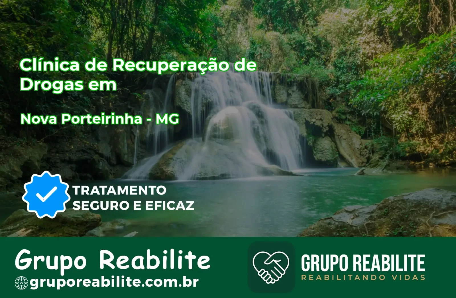 🚨 Clínica de Recuperação de Drogas em Nova Porteirinha - MG