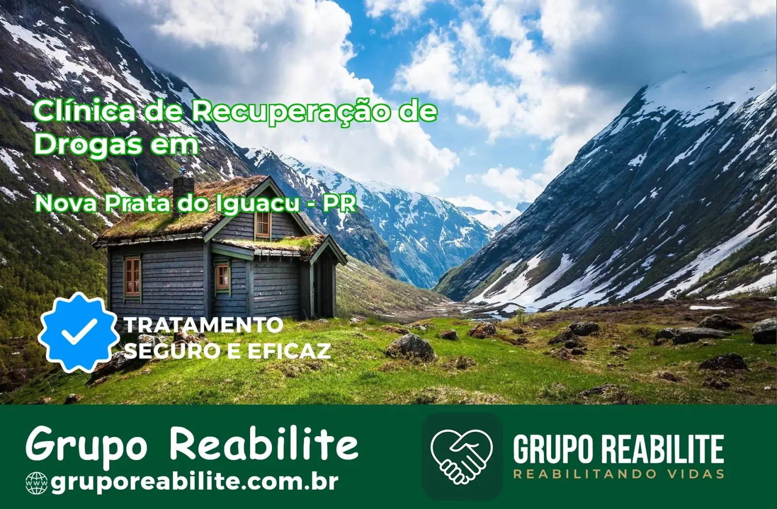 🚨 Clínica de Recuperação de Drogas em Nova Prata do Iguaçu - PR