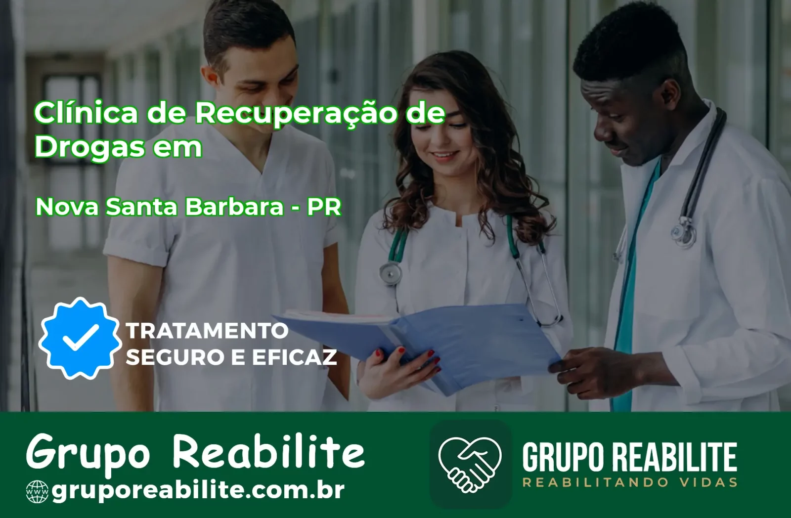 🚨 Clínica de Recuperação de Drogas em Nova Santa Bárbara - PR