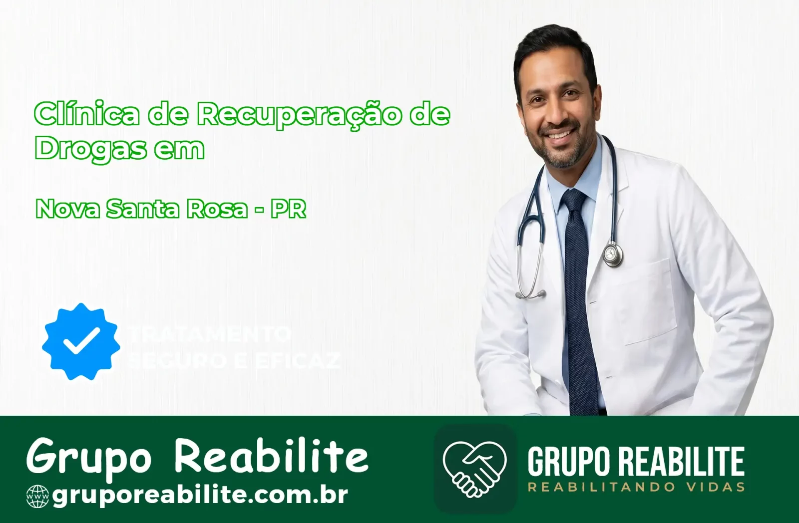 🚨 Clínica de Recuperação de Drogas em Nova Santa Rosa - PR