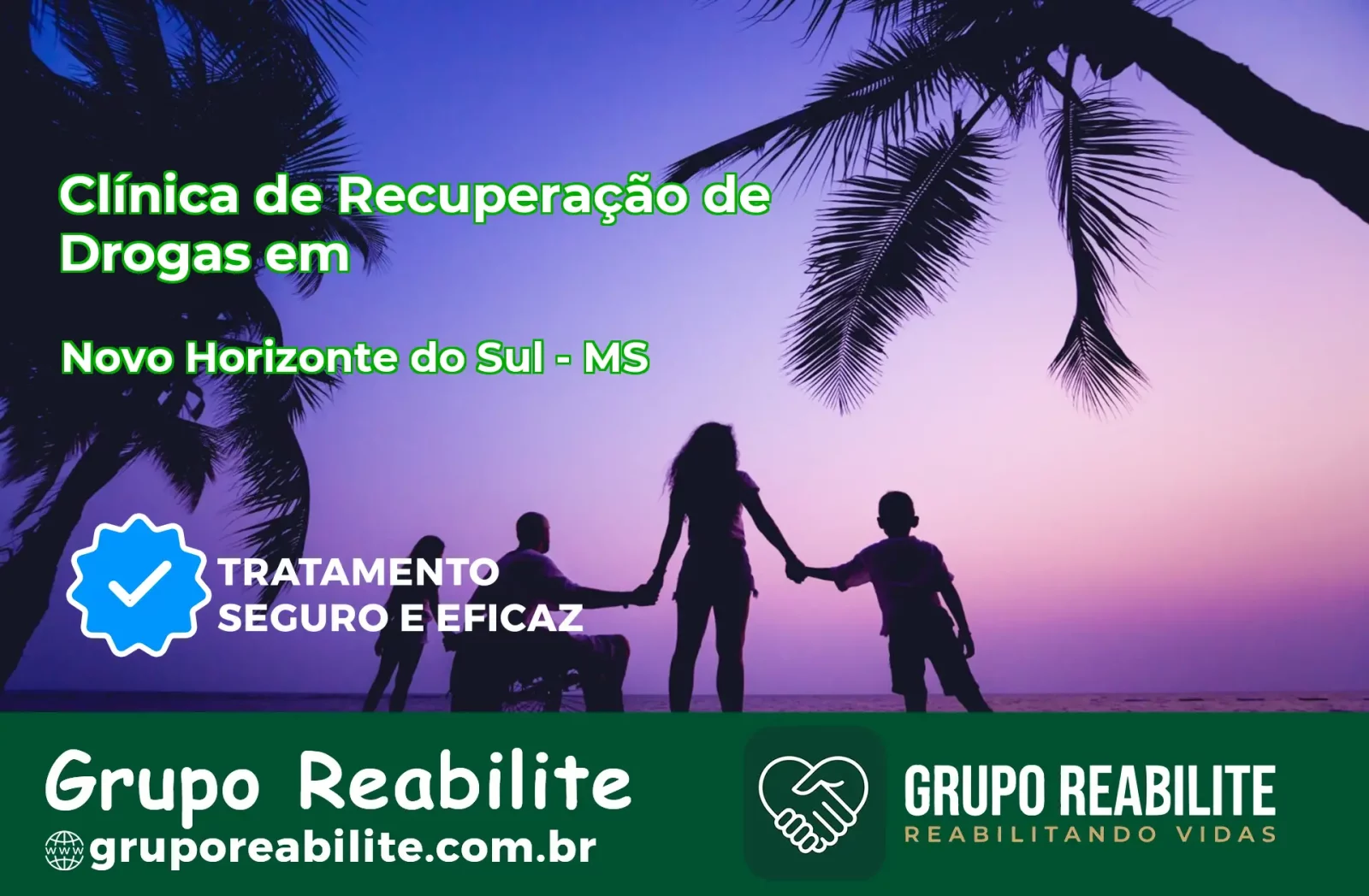 🚨 Clínica de Recuperação de Drogas em Novo Horizonte do Sul - MS