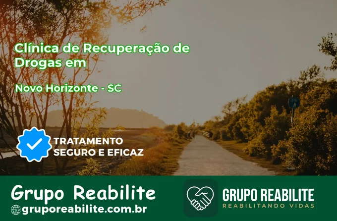 🚨 Clínica de Recuperação de Drogas em Novo Horizonte - SC