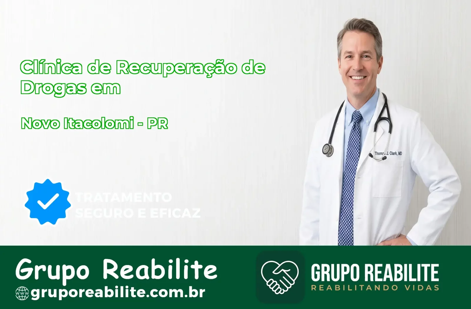 🚨 Clínica de Recuperação de Drogas em Novo Itacolomi - PR