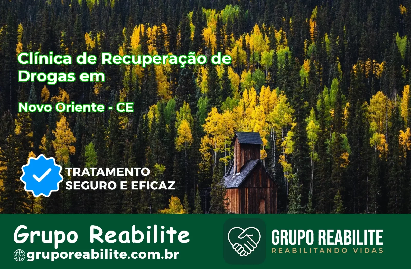 🚨 Clínica de Recuperação de Drogas em Novo Oriente - CE