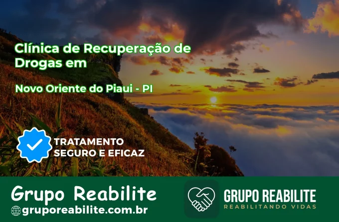 🚨 Clínica de Recuperação de Drogas em Novo Oriente do Piauí - PI