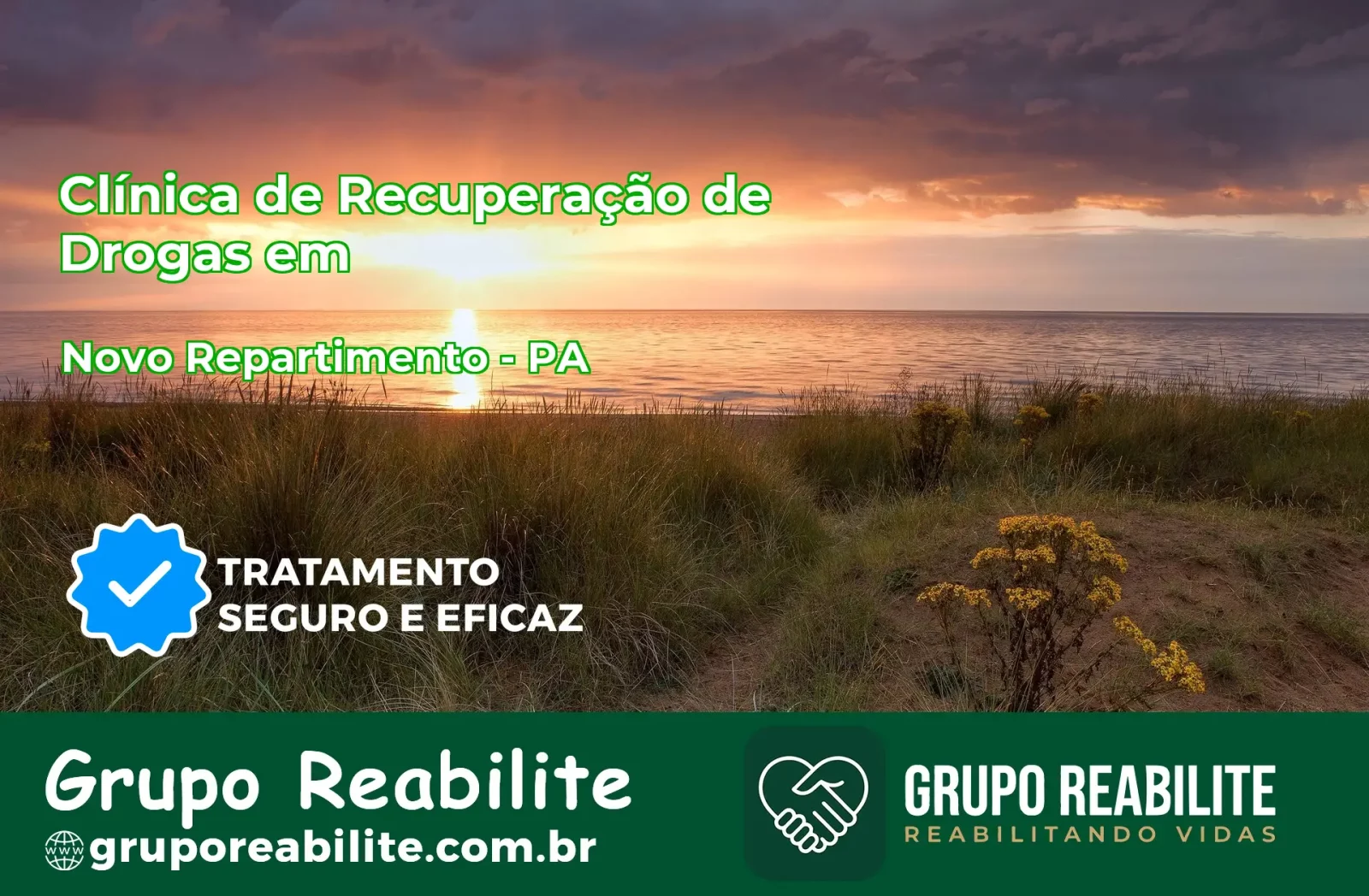 🚨 Clínica de Recuperação de Drogas em Novo Repartimento - PA