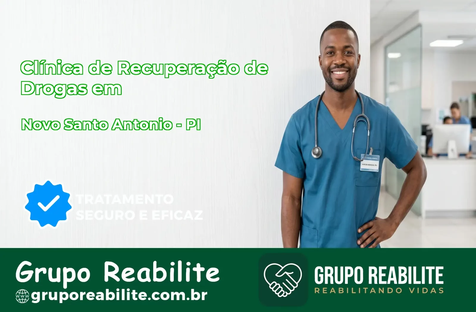 🚨 Clínica de Recuperação de Drogas em Novo Santo Antônio - PI